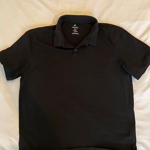 Black Mens Polo